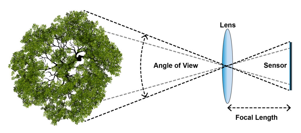 angle of view